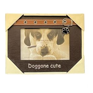 Sonoma 4x6 Dog Photo Frame - NWT